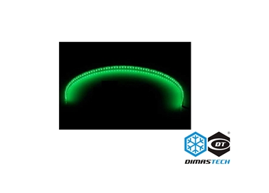 Led-Flexlight Phobya HighDensity 60cm Green (72x SMD LED)